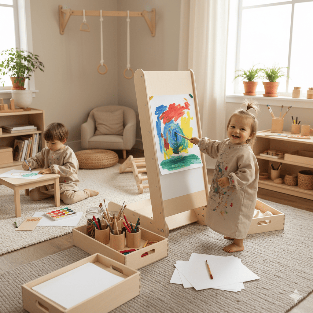 Why Every Playroom Needs a Kid’s Art Easel