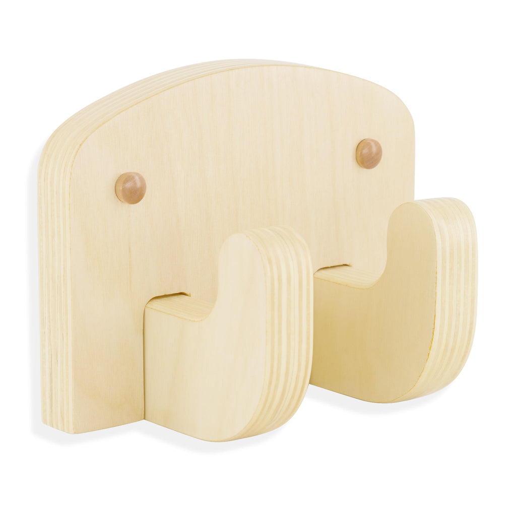 Beige hook on a white background